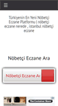 Mobile Screenshot of nobetcieczanenerede.com