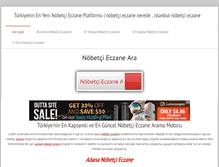 Tablet Screenshot of nobetcieczanenerede.com